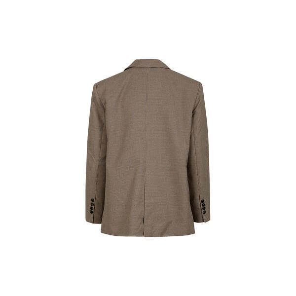 Übergroßer Karo-Blazer, brown check, Coster Copenhagen
