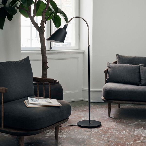 Fly SC10 Lounge Chair, Hot Madison 093/smoked oiled oak Fly SC10 Lounge Chair, Hot Madison 093/smoked oiled oak, &Tradition