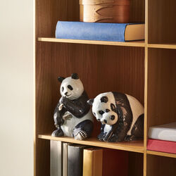 Panda mit Jungtier Figur, Royal Copenhagen