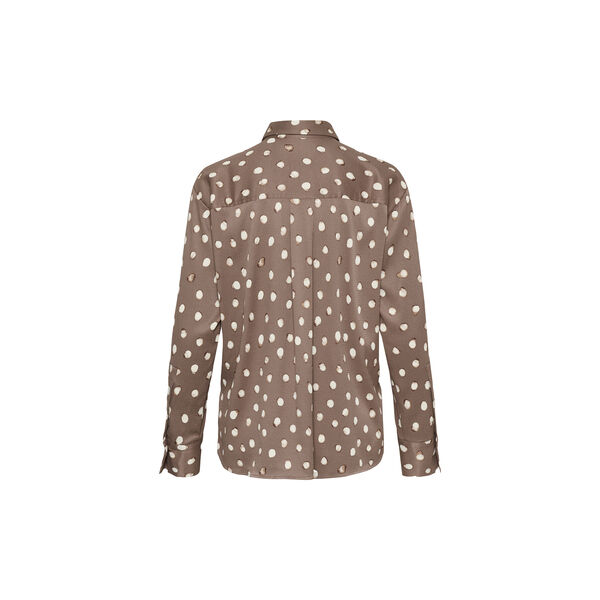 HENRIIW SHIRT, brown brush dot, InWear