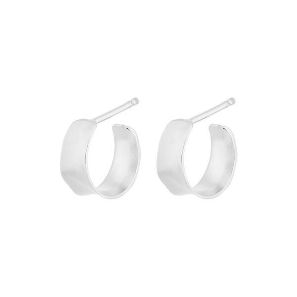 Mini Saga Earrings, silver, Pernille Corydon Jewellery