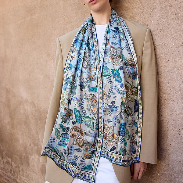 PAISLEY&nbsp;LOVE&nbsp;Schal, blau, Bella Ballou