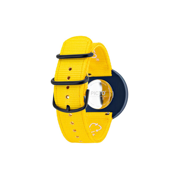 Picto Wrist Watch, electric yellow/electric yellow, PICTO