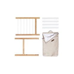 Seaside 2 Pull-Outs & Laundry Bag for Seaside Dresser and Nursery Dresser with 6 Drawers, Oliver Furniture