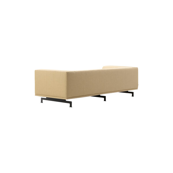 4511 Delphi 3P Sofa, keiga 422/black, Fredericia Furniture