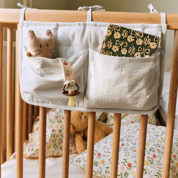 Polly Bed Pockets, dew stripe, Dear April
