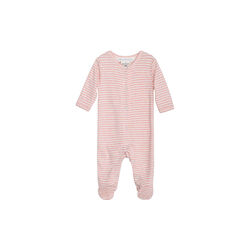 Newborn Suit, coral/offwhite, Serendipity