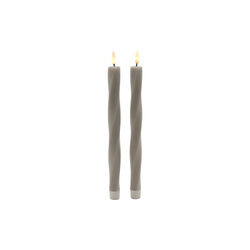 Sille Twist LED light, warm gray, Sirius Home