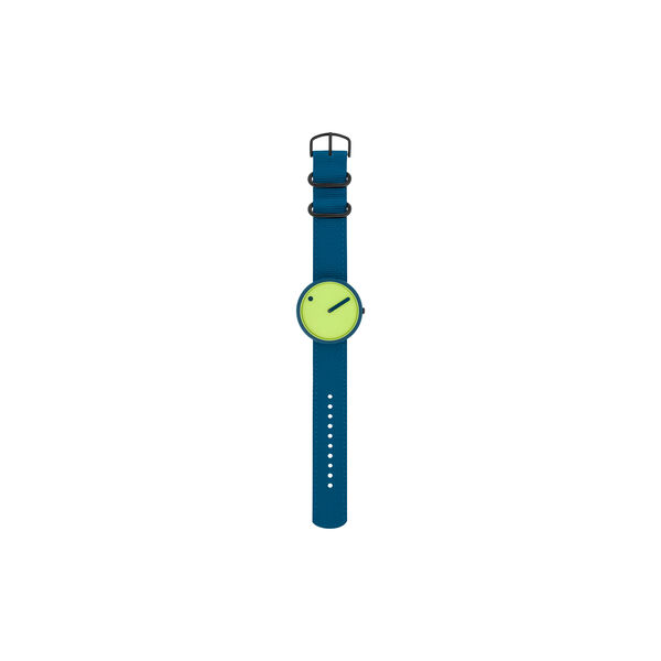 PICTO Wrist Watch, paradise green/matt deep blue/deep blue, PICTO