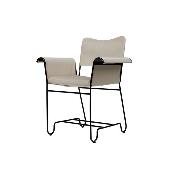 Tropique Esszimmerstuhl ohne Fransen, Udine Limonta 12/klassisch schwarz, GUBI