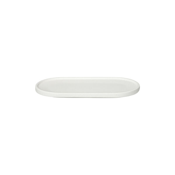 CRETO Tray, lily white, Blomus