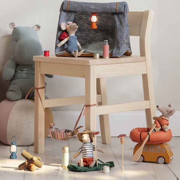 Thermoskanne und Tassen, Soft Coral, Maileg