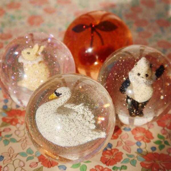 Flummi-Set, cherry/swan, Konges Sl&oslash;jd