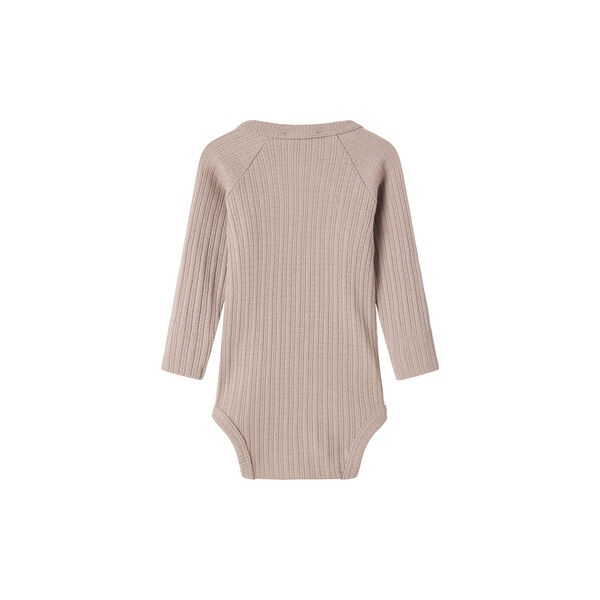 Belito LS Wrap Bodysuit, soft beige, MarMar Copenhagen