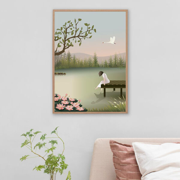 Das M&auml;dchen auf der Br&uuml;cke Plakat, ViSSEVASSE