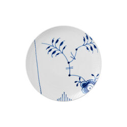 Mega Blau Gerippt Teller, Royal Copenhagen