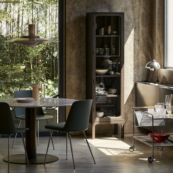 Trace SC87 Cabinet, dark stained oak, &Tradition