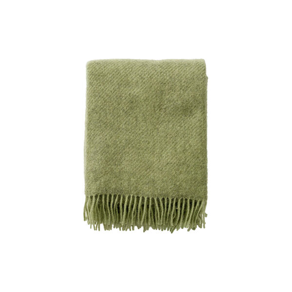 Gotland wool blanket, pear, Klippan Yllefabrik