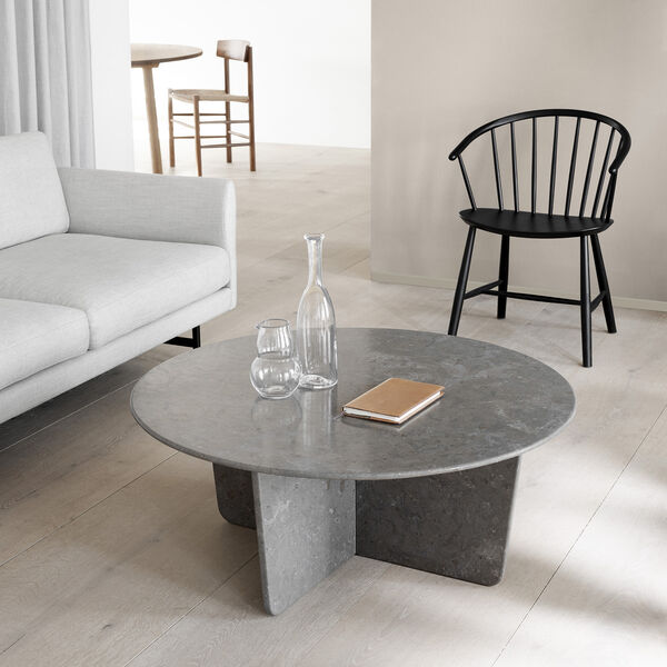 J64 Esszimmerstuhl, sort ask, Fredericia Furniture