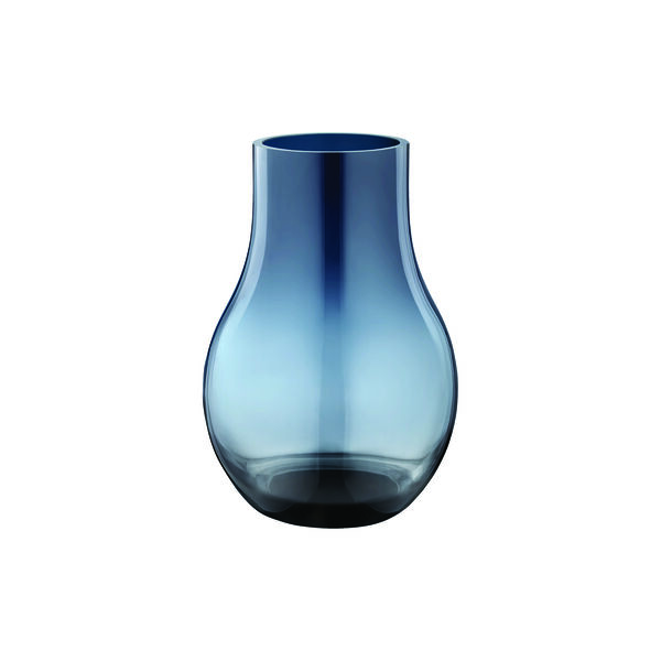 Cafu kleine Vase, blau, Georg Jensen