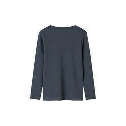Plain Tee LS T-shirt, blue, MarMar Copenhagen