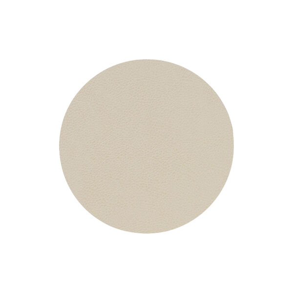 Serene glass mat Circle, cream, LIND DNA