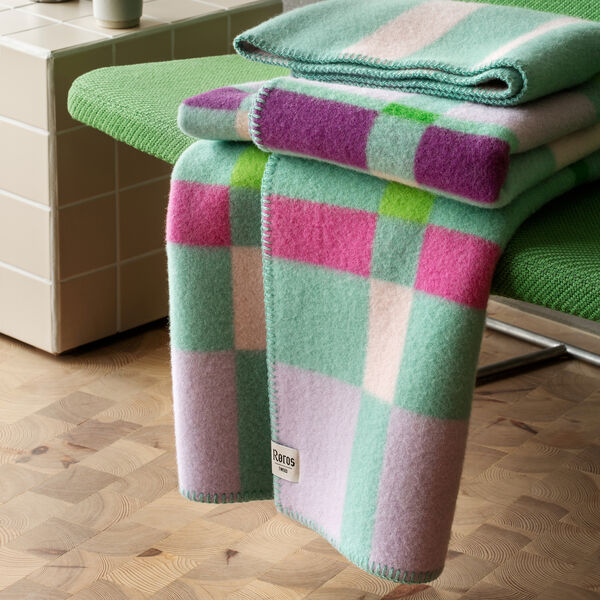 City Plaid, mintgr&uuml;n, R&oslash;ros Tweed