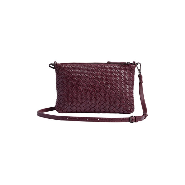 KarimaMBG Crossbody Bag Weave, burgundy, Markberg