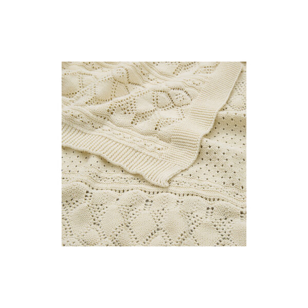Pointelle Baby-Strickdecke, off-white2er-Pack Pointelle Baby-Strickdecken, off-white, Cam Cam Copenhagen