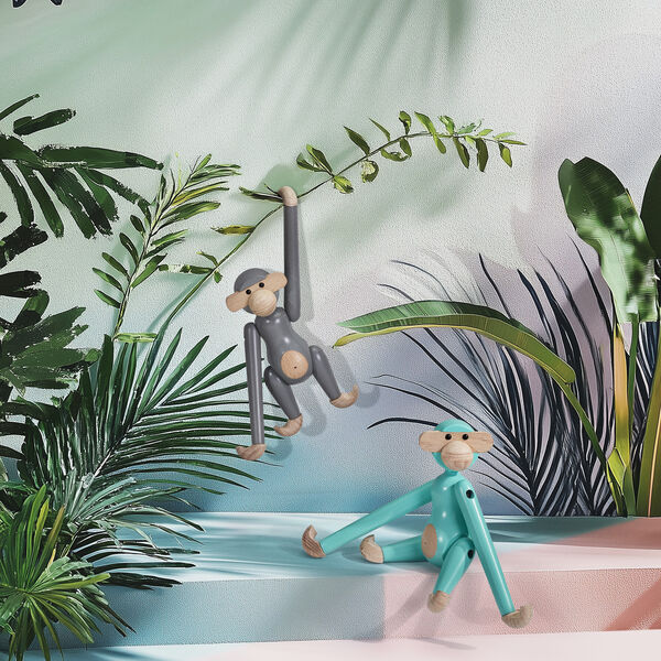 Affe Mini, t&uuml;rkis, Kay Bojesen Denmark