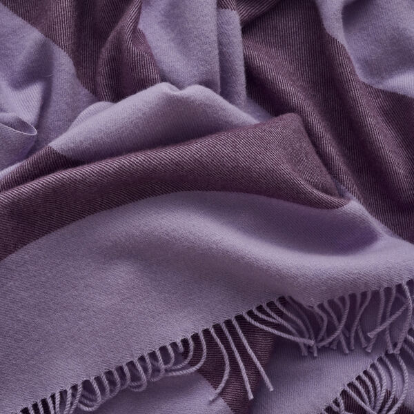The Polychrome Throw, 01002 lavender purple, Silkeborg Uldspinderi