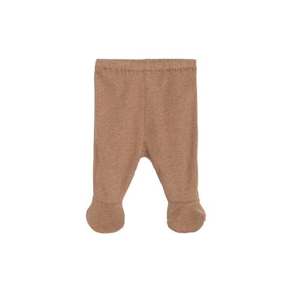 Newborn Pants w. Feet, almond, Serendipity