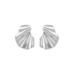 Wave Ohrringe Medium, Silber, ENAMEL Copenhagen