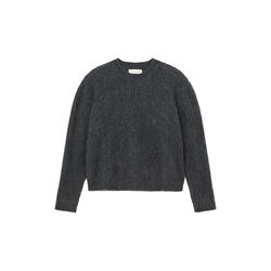 NINA HAIRY KNIT, charcoal melange, Studio Feder