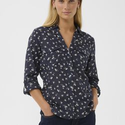 CortnioPW Shirt, dark navy fragile print, Part Two