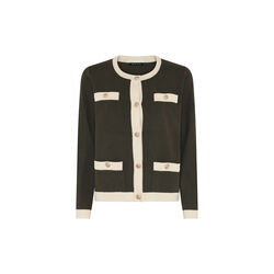 Milano Knit, olive night/vanilla, Micha