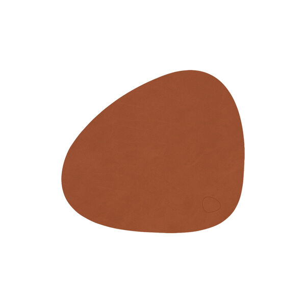 Nupo table mat Curve S, rust, LIND DNA
