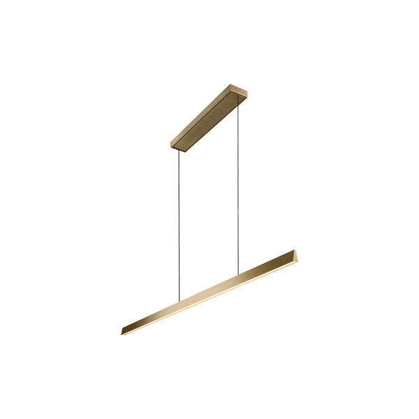 EDGE LINEAR S1500 Pendant, brass, LIGHT-POINT