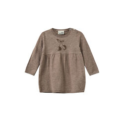 DagnySB Dress, brown melange, Sofie Schnoor