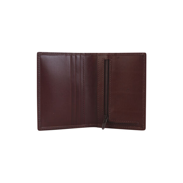 SKAGEN Card Holder Fold, brown, JOST