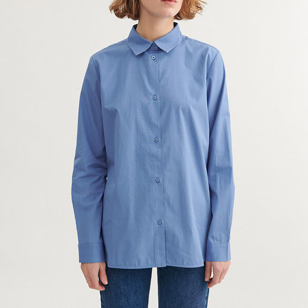 Vilde Classic Shirt, riviera, Basic Apparel