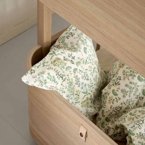 Wood Mini+ Low Bunk Bed 68x162cm, oak, Oliver Furniture