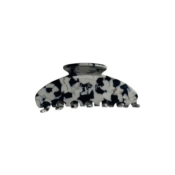 CALRA Haarklammer, schwarz/weiß, Bella Ballou