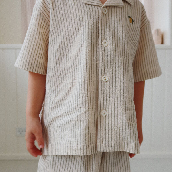 Elliot-Shorts, tea stripe, Konges Sl&oslash;jd