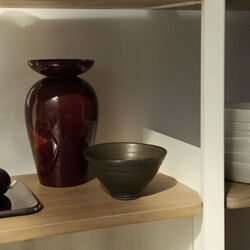 Momento JH47 Vase, red brown, &Tradition