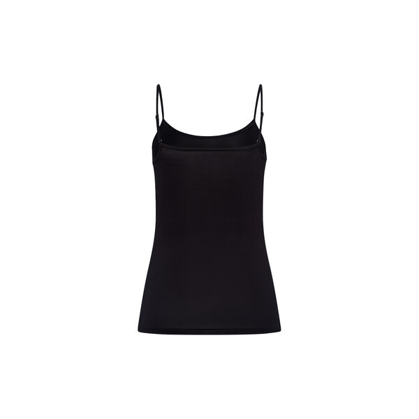 Soft Touch Spaghetti Top, black, HANRO