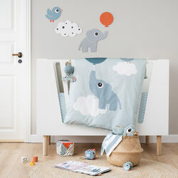 Elphee Junior Bettw&auml;sche-Set, blau, Done by Deer