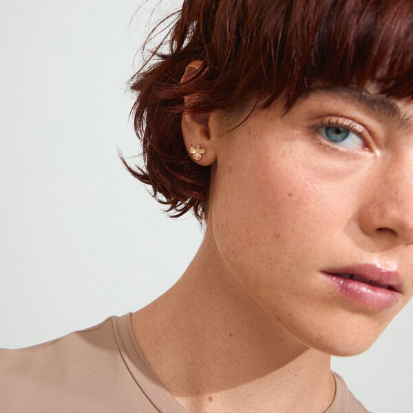 CHARMAINE Studs, gold plated, Pilgrim