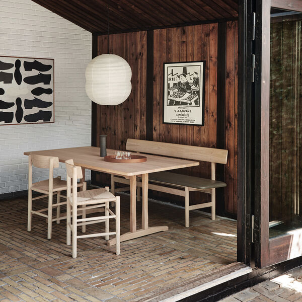 Mogensen C18 Shaker-Tisch 160 cm, s&aelig;bebehandlet eg, Fredericia Furniture