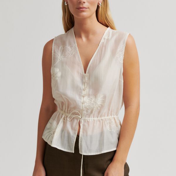 Vira Top, soft beige, Second Female